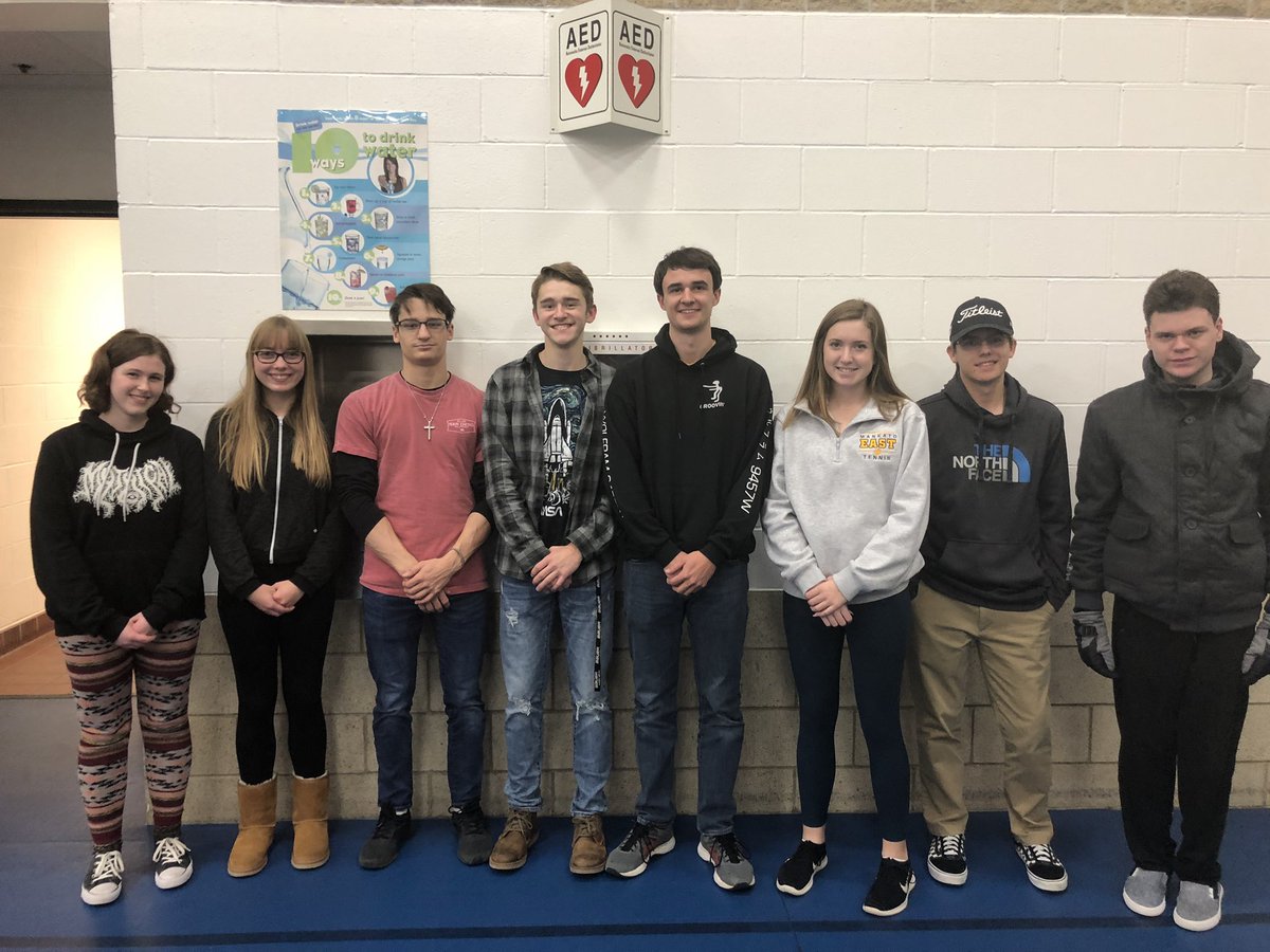 EastMathLeague's tweet photo. Congratulations to East Math Team on winning Meet #2 in Blue Earth tonight! Thank you to our first time varsity mathletes, Max and Naomi, for stepping up tonight! Next meet is at home on December 9!  @Mankato_East #WeAreMEHS #MAPSready #mnmathleague https://t.co/GqlEGzMoiY