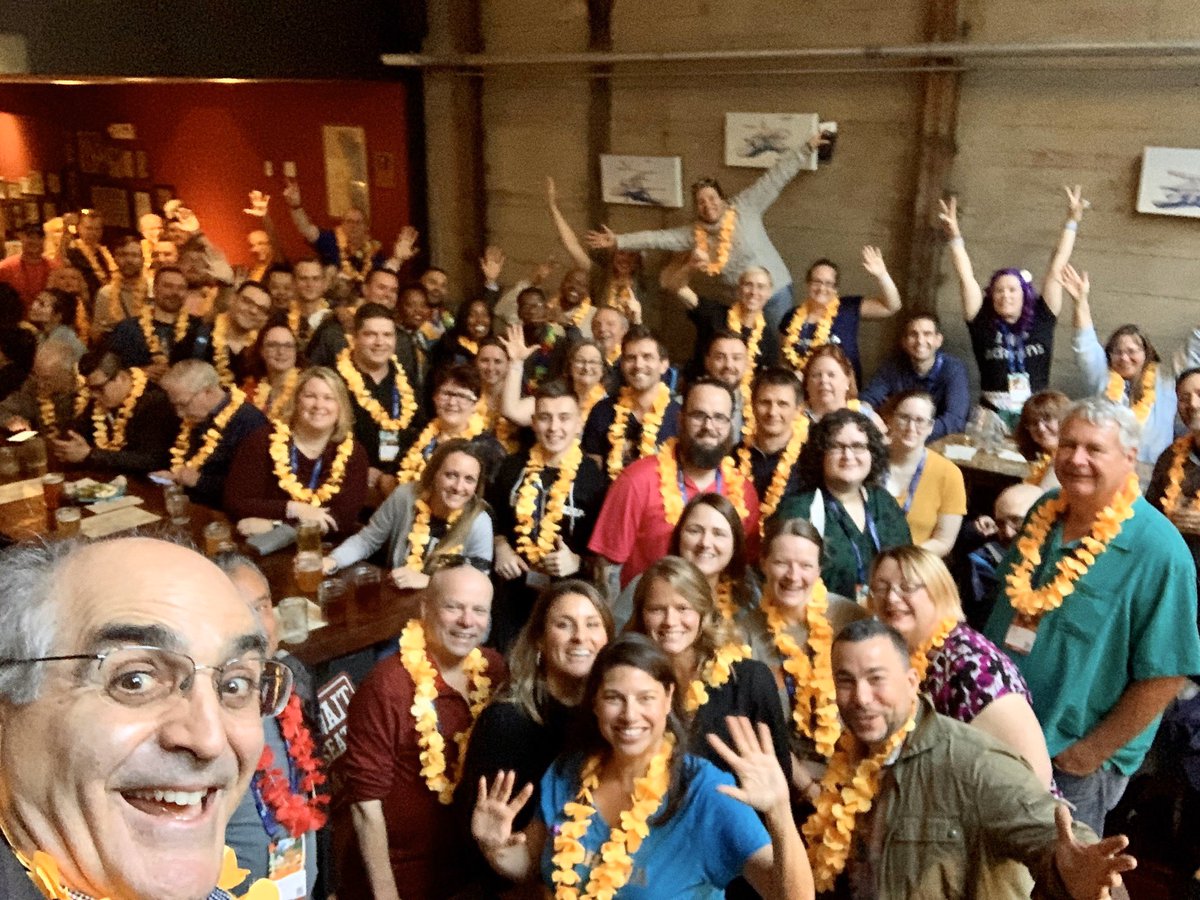 charlieisaacs's tweet photo. Aloha and welcome to the @Dreamforce kickoff party sponsored by @SparkOrangeLLC! #Df19 Thanks for being a Silver Partner. #ekomomai #SparkdF19 https://t.co/Te61Y97CTG