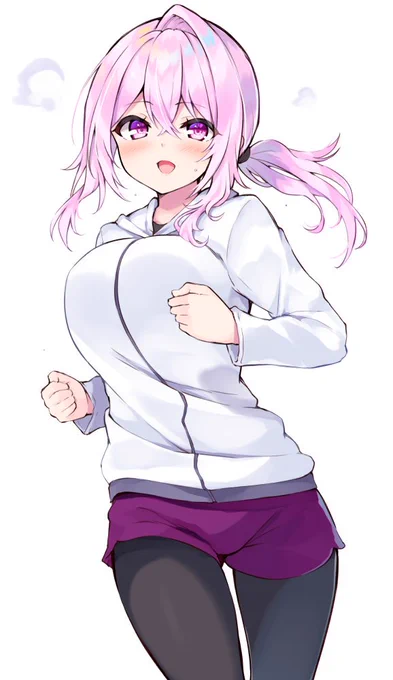 桜さんと走りたいというだけのらくがき 