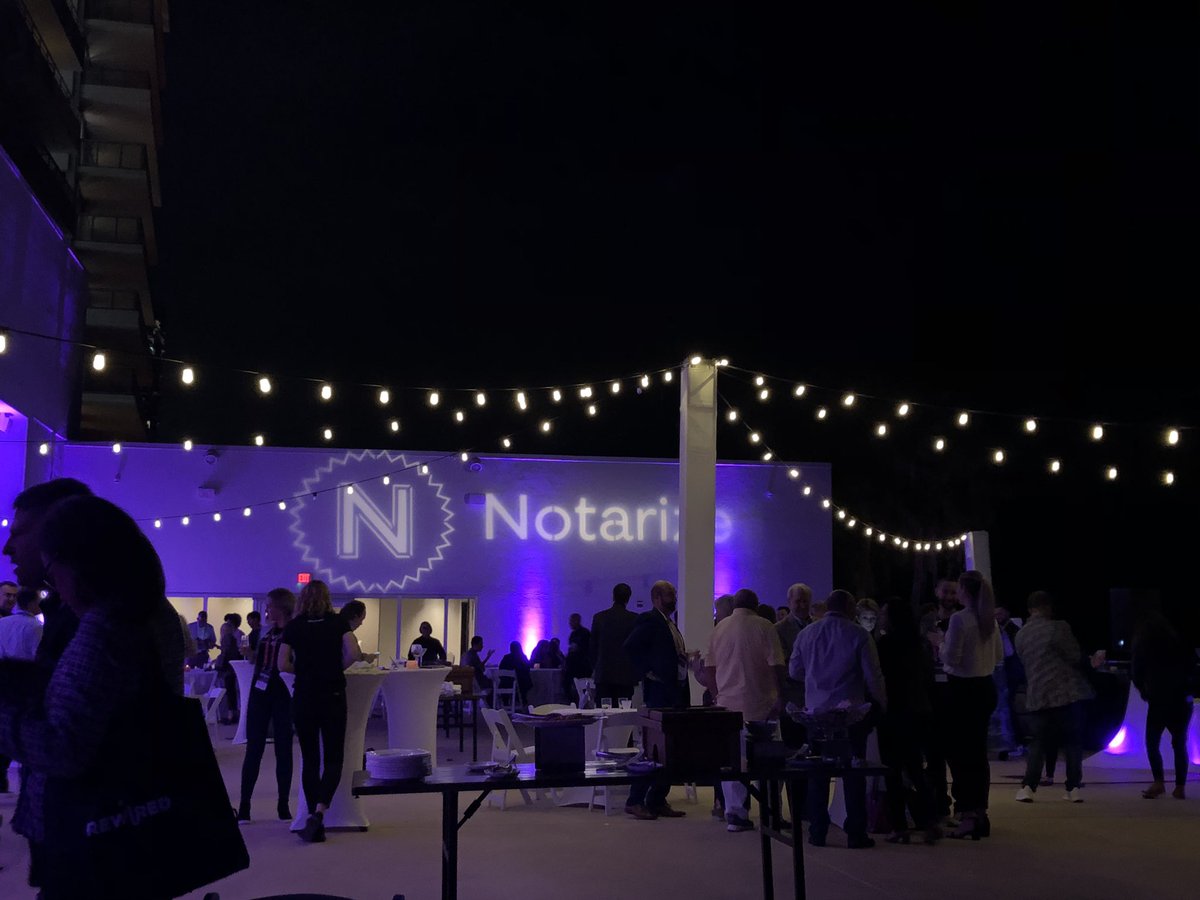 EricaMeyer12's tweet photo. Thank you @notarize #rewired19 for a fabulous networking event to close out a great day of innovative sessions. #RONorbust https://t.co/IApTsjVhaj