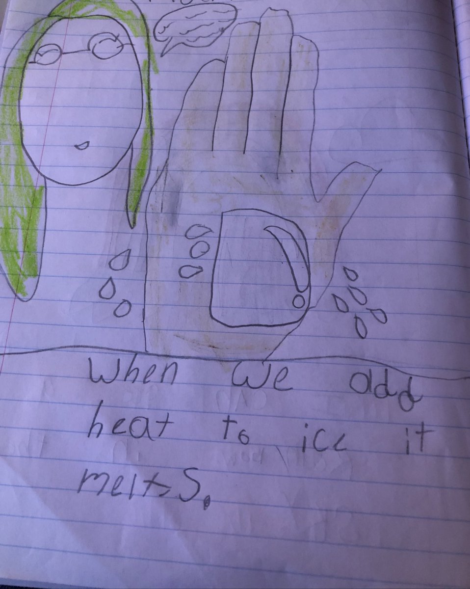 Ms_Jones_ROCKS's tweet photo. I love looking at their pictures...Classifying Matter #icecubes #bodyheat https://t.co/RZZuPrWqAI