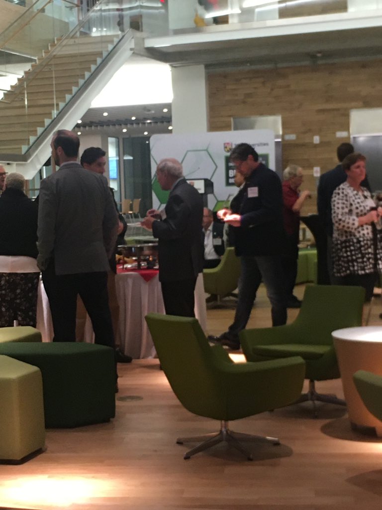 MDTechCouncil's tweet photo. Connecting top C-Suite executives in the life sciences industry at the Maryland Life Sciences CEO Reception. Thank you @UatShadyGrove for hosting us at the new Biomedical Sciences and Engineering Education Facility! #lifesciencerevolution https://t.co/YZw5gptMaB
