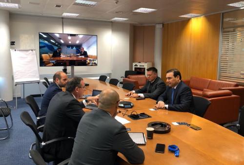 CtesOnline's tweet photo. En Madrid, Valdés se reunió con empresarios de Ginergia Bio, y planificaron proyectos de energía renovable para Corrientes https://t.co/3FTeDYsWf5 https://t.co/9UvbQQhWPc