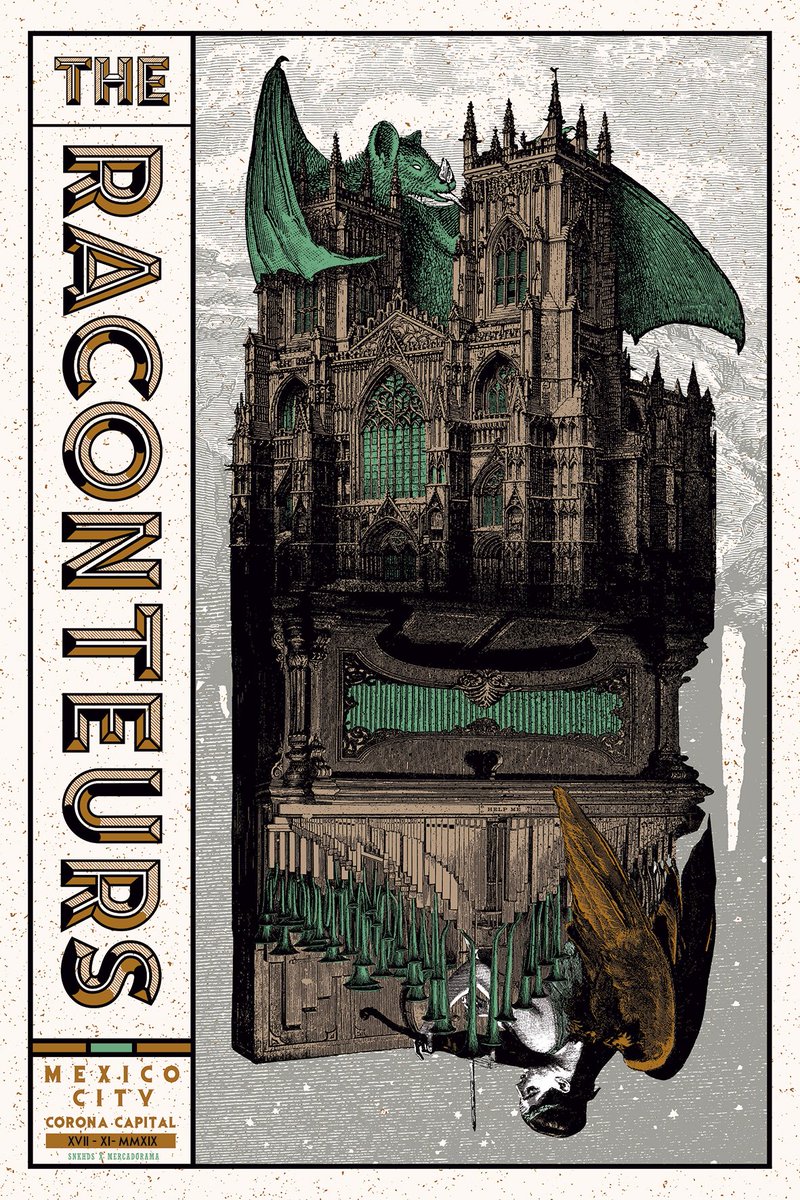 Mi sueño de que mi nombre y el de Jack White se vincularan de alguna forma se cumplió, pueden encontrar el poster para The Raconteurs y su show en <a href="/El_Plaza_/">El Plaza Condesa</a> hoy y algunos de el show del Corona Capital