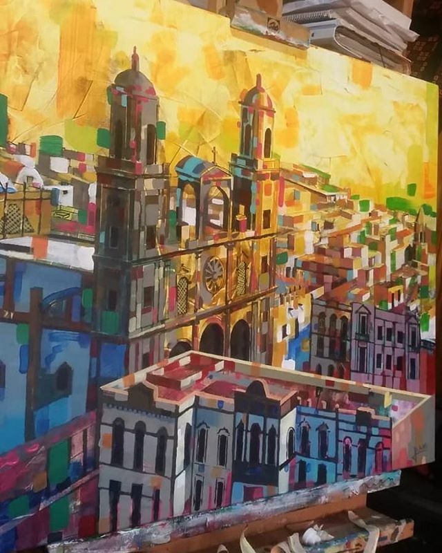 circulocolibri's tweet photo. ¡Terminamos el día con este cuadro de la catedral de Las Palmas, hecho por  @daniel_rodriguez_baez ! 😍😍🖌
.
.
.
¿Te ha gustado? Coméntalo, te estaremos leyendo 👇👇
.
.
.
# streetart #graffiti  #acrilico  #streetart #graffiti  #acrilico #art #laspal… https://t.co/8WIGZwy8ka https://t.co/d1ewDKYLtB