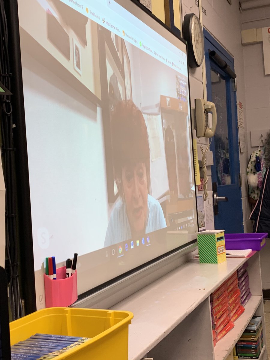 Our culminating activity for our Holocaust unit was to Skype with a Holocaust survivor. Special thanks to the Holocaust Awareness Museum and Education Center and Mrs. Sarah Danon Meller for sharing her story of survival and courage with us. #grissomgators #holocaustawareness