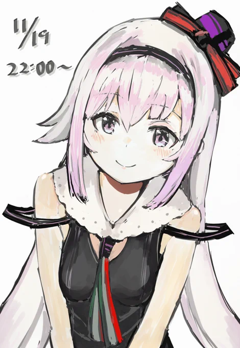 #カルロピノ
11月19日(火)のピノ様の生配信は「22:00～」です! 