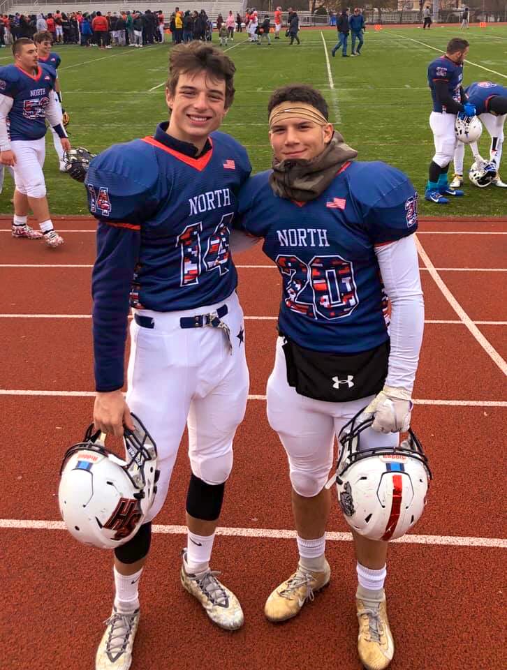 WestlakeVFB's tweet photo. Congrats again to @jpxpress15 &amp; @nmart8 on the Exceptional Senior All-Star Game #WildcatBrothers #FAMILY 🏈 https://t.co/k256zctwjD