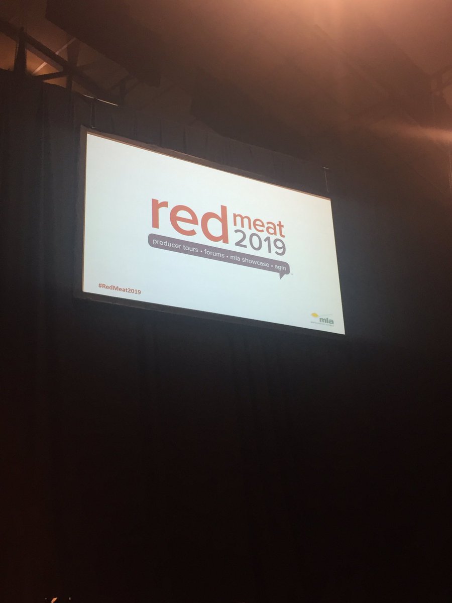There’s $20 billion in extra gross value to be gained by enhancing digital technology in Australian Agriculture and improve on- farm production #RedMeat2019