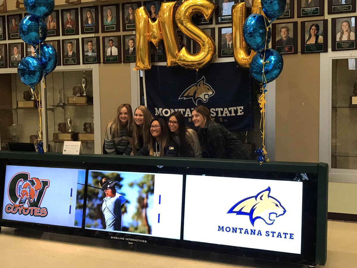 Such a sweet occasion this morning seeing <a href="/bailey_anders12/">Bailey Anderson</a> sign her letter of intent to play college golf at Montana State. Beyond excited for you, B!!