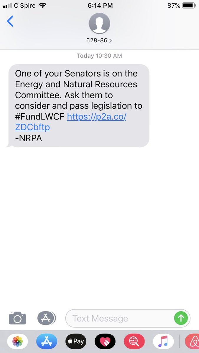 GL_parksguy's tweet photo. Are you getting these from @NRPA_news? There is an important vote tomorrow and it’s up to all of us to bring attention to very important legislation such as the LWCF. Seven parks in Starkville, and at least five were developed in large part due to those funds. https://t.co/JuCfLm4Y3I