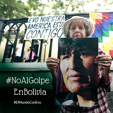 'Nos duele Bolivia como nos duele Chile, como nos duele Argentina, Uruguay, Colombia, Brasil' » @isbe_bolivarian #UniónDefensaYPaz • #NoAlGolpeEnBolivia •  #ElMundoConEvo 
.@MueveArgentina @PedroKonductaz  @Chaly2222 @ErikaOSanoja  @RobertoDeApure