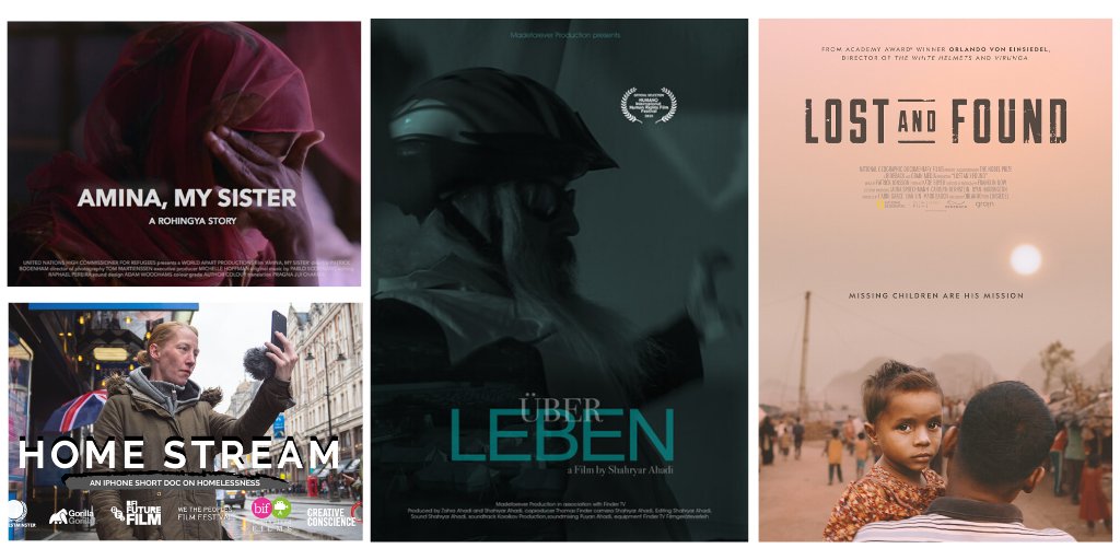 #TONIGHT Join us to watch and discuss great films on 'Refugees and homeless tell it as it is'  Our screening includes 'Amina, my sister' by @pjbodenham &amp; 'Home Stream' by <a href="/g_gandini/">執事</a> winner of #tweetapitch 2018 #WTPFILMFESTIVAL2019 Tickets 👉bit.ly/NOV19WTPFilmFe… #London