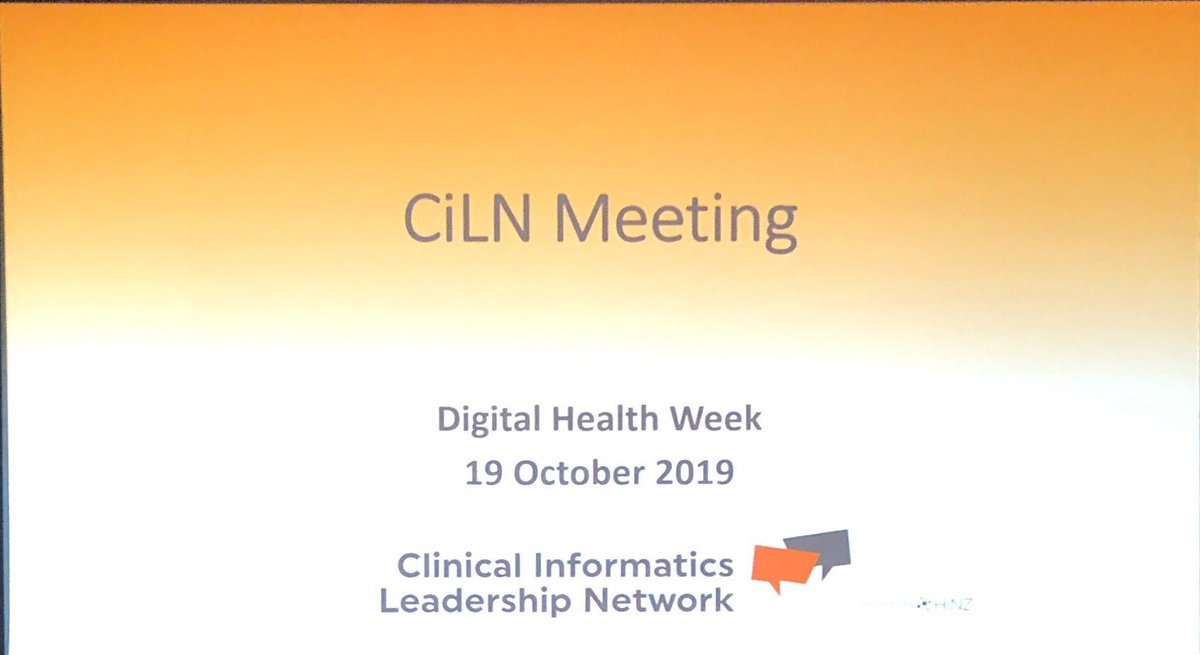 Srgurr's tweet photo. Clinical Informatics Leadership Network Workshop. What an amazing bunch of people and projects! #himz2019 #CILN https://t.co/BzmHKc2ZSB