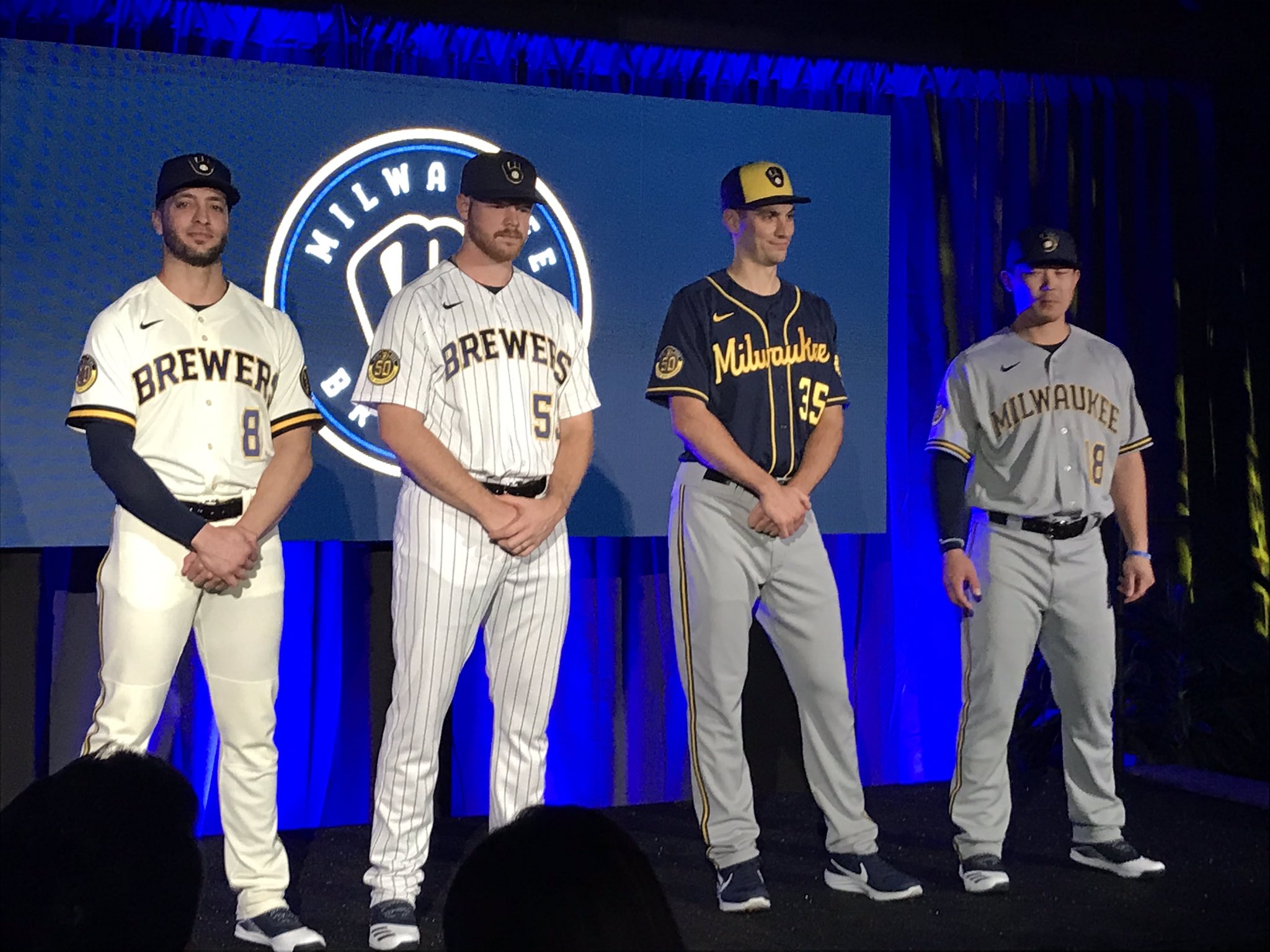 Kevin Holden on X: Your 2020 Brewers uniforms  / X