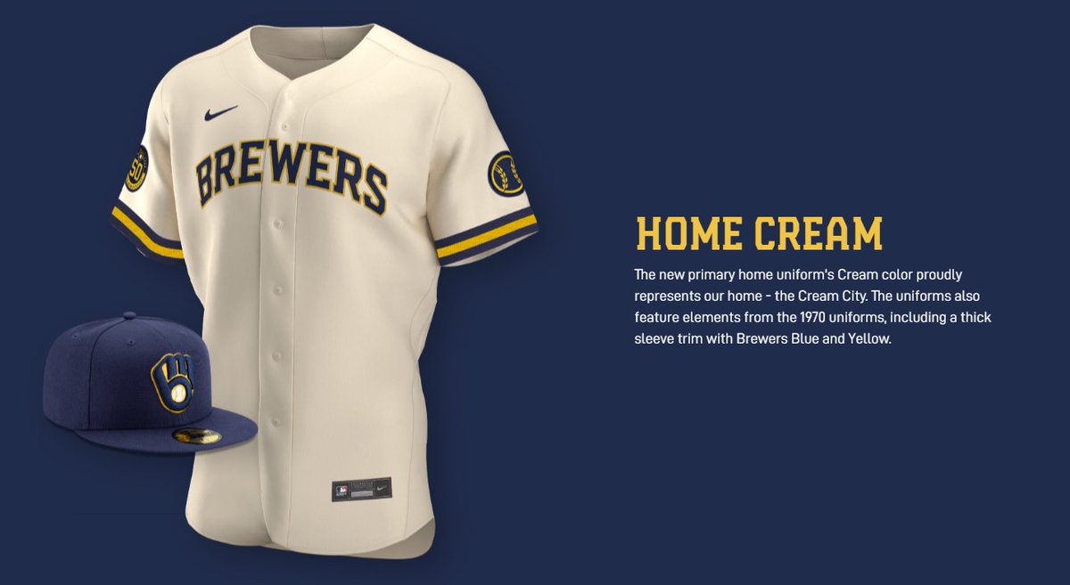 brewers cream city jersey