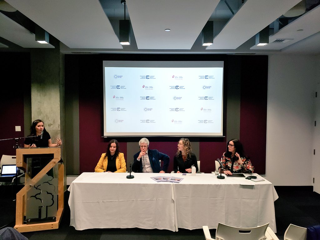 After a brief presentation of the findings of the latest <a href="/LancetCountdown/">The Lancet Countdown on Health and Climate Change</a> an exciting panel discussion moderated by <a href="/c_pdesrosiers/">Dre Claudel Pétrin-Desrosiers</a> follows the #Canadian launch event with <a href="/DocSandyB/">Sandy Buchman</a> <a href="/courtghoward/">Dr Courtney Howard</a> 

<a href="/CMA_Docs/">Canadian Medical Association</a> @CAPE_Doctors  <a href="/msf/">MSF International</a> <a href="/CPHA_ACSP/">Cdn Public Health Assoc.</a> <a href="/IFMSA_Quebec/">IFMSA - Québec</a>