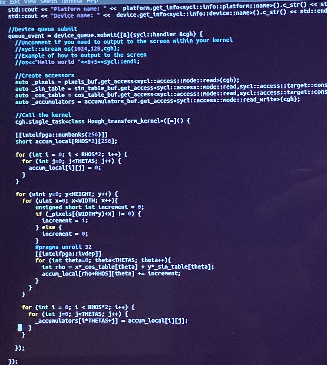 Jan Gray Fpga Moved The Trig Tables To Constant In Kernel Rams Moved The Accumulator Array To Local Ram Unrolled X32 Accumulation Loop Banked The Arrays To Avoid Access Arbiters T Co Swqzkhapgv