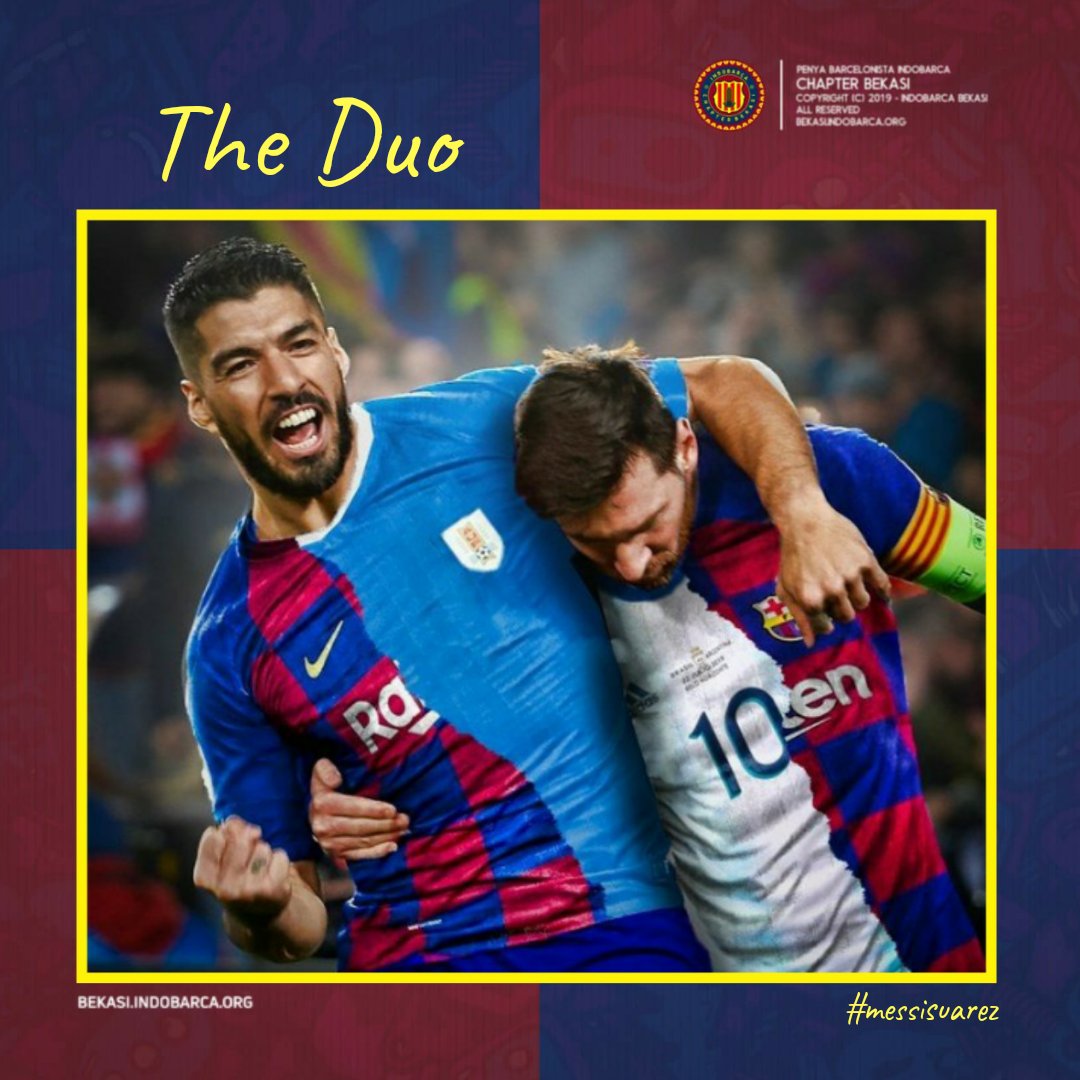 The Duo.
Selengkapnya,
instagram.com/p/B5ByvX2jBBW/…

#Messi
#Suarez
#Argentina
#Uruguay
#FCBarcelona
#ForcaBarca
#IndobarcaBekasi