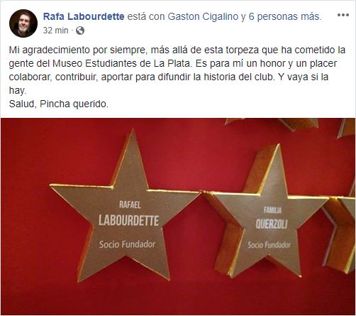 GRACIAS RAFA❗❕❗
n9.cl/i1x3w

#EDLP #MuseoEstudiantes

MUSEO ESTUDIANTES
Secretaría de Cultura y Educación EDLP