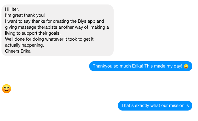 Motivation level 💯!! Love hearing feedback like this from our therapist partners 🙌 <a href="/getblys/">getblys</a>