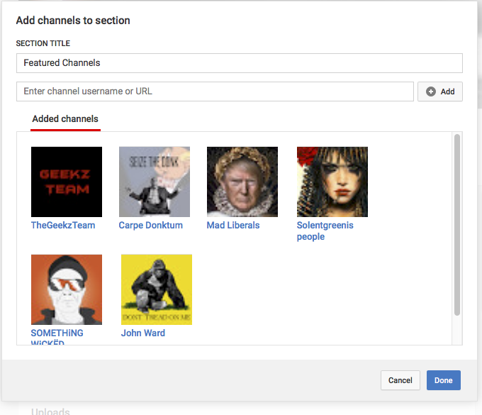 spacebabyjonas's tweet photo. @Solmemes1 i removed all the featured channels off of my youtube channel, and have begun replacing them with my favorite meme warrior channels.  you made the top tier, so far.   keep up the fine work, @Solmemes1. https://t.co/5lIhYAt9Qk