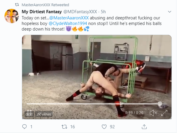 Willtar2's tweet photo. @MDFantasyXXX @MasterAaaronXXX  NOT MANY LIKE CONSIDERING 2 THOUSAND VIEWS NOW ON THE OTHER HAND IF YOU WOULD HAVE HAD ME AND MY BRO INSTEAD OF SH*TTY CLAVE NO ONE WANTS U WOULD HAVE HAD 2 THOUSANDS WATCHES 2 THOUSAND LIKES https://t.co/oOIkwbbGAz