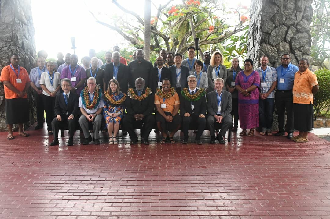 FJMETservice's tweet photo. CIFDP-F Final Stakeholders Meeting Opens in Nadi

The Coastal Inundation Forecasting Demonstration Project - Fiji (CIFDP-F) Final Stakeholders Meeting was officially opened this morning at the Novotel Hotel in Nadi .

The meeting will be held from November 19-21 2019. @WMO https://t.co/iEslKwCpAR