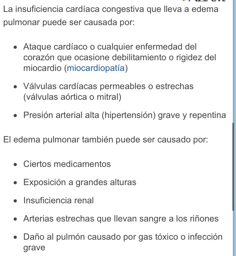 Pulmonar arterial edema hipertensión la provoca