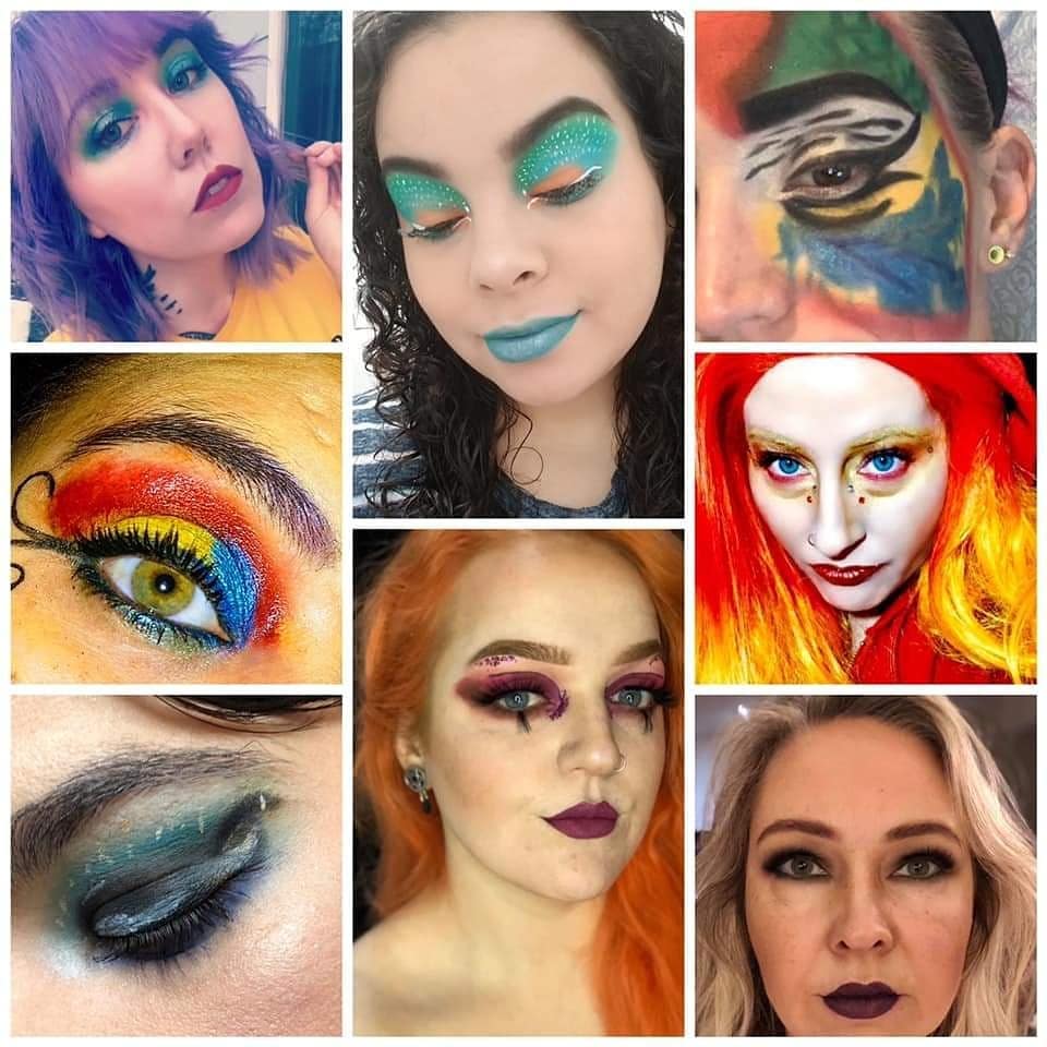 We did some colorful looks for this week's Beautiful Birds collab! #makeupobsession #birdinspiredmakeup
#collabsafterdark #makeupjunkies
#makeupjunkiesfeaturing #makeupaddicts #undiscoveredmuas #makeupoftheday #makeupartistworldwide #makeupmafia #makeupforever #beautifulmakeup