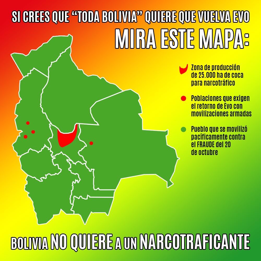 mayracabrera195's tweet photo. @evoespueblo #EvoAsesino #BoliviaNoHayGolpe #BoliviaLibre https://t.co/9JLEGhvRLz
