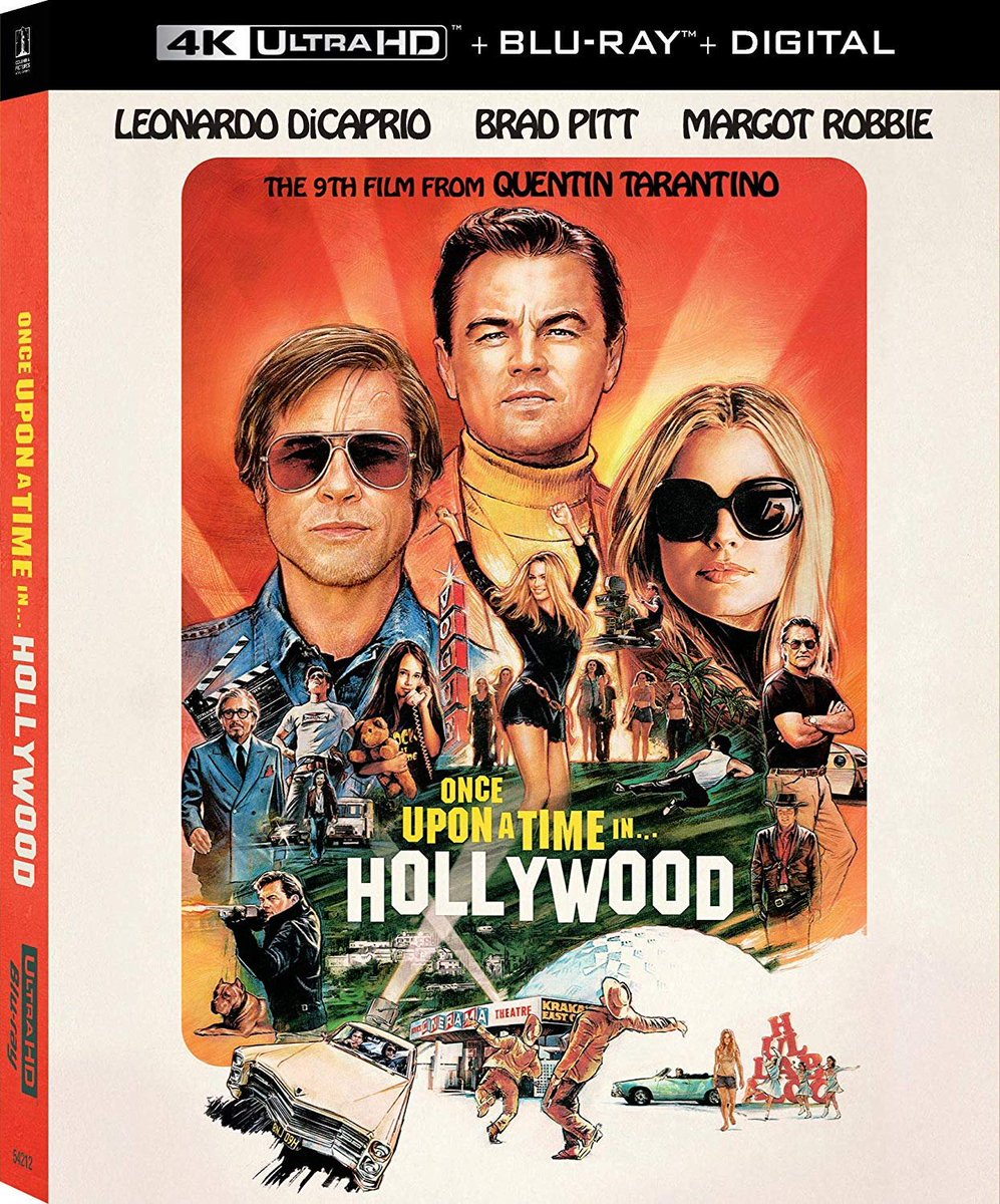 Hey, all you #Tarantino fans: How many years did he work on the screenplay for #OnceUponATimeInHollywood, coming to #UltraHDBluray December 10?