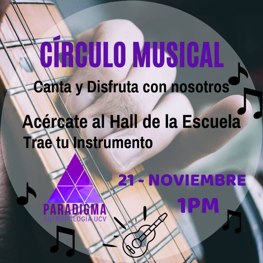 ParadigmaUCV's tweet photo. Hoy inició  la #SemanaDelEstudianteUCV2019, hay un montón de actividades planificadas, y nosotros te traemos un plus. 
¿Sabes tocar algún instrumento, cantas, o simplemente te gusta tripearte el momento? La cita es este Jueves en el hall de nuestra escuela.  ¡Corre la voz!  😜🤙🏻 https://t.co/0smKG5znty