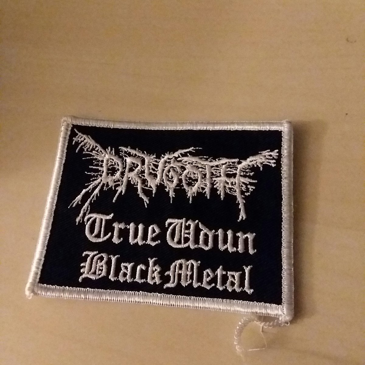 odinsgoatmetal's tweet photo. Look what came in the mail today! #blackmetal #udun #lotr #warmetal #drugoth https://t.co/eai9RnxelZ