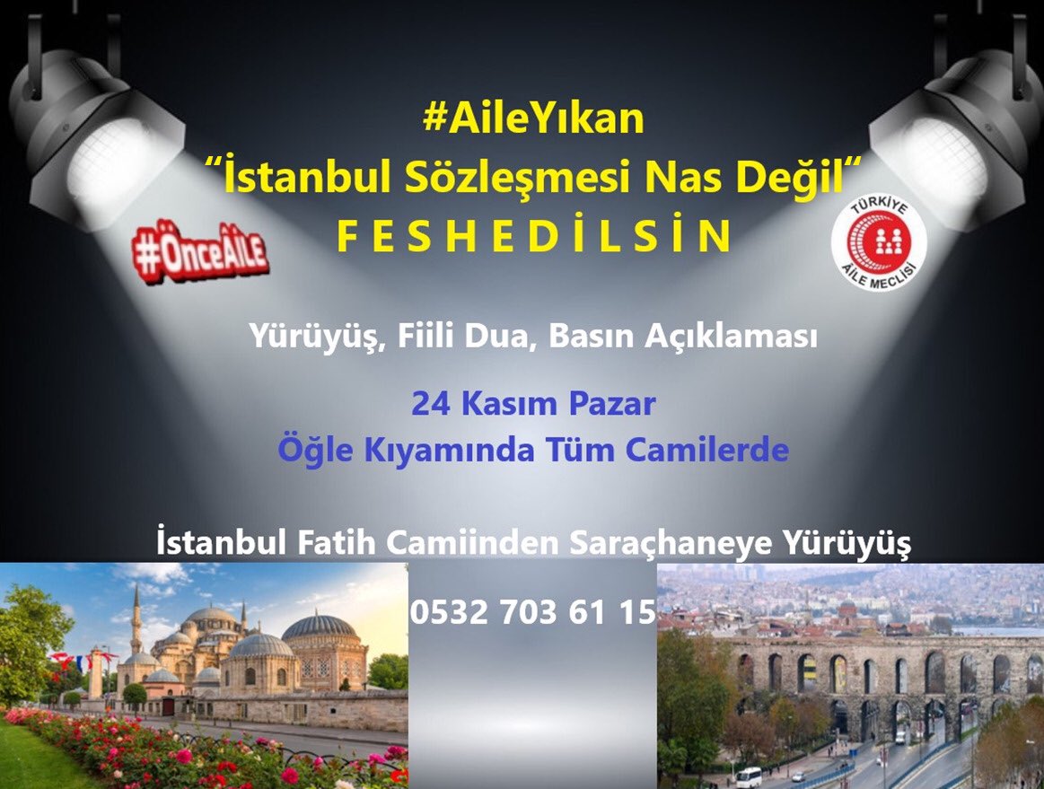 6284’ten 5 yılda 2 milyon uzaklaştırma #İstanbulSözleşmesi’nin dayattığı #6284MilliGüvenliğimizeTehdittir önceaile Yürüyüşü 24kasım heryerde m.yeniakit.com.tr/haber/6284ten-… #önceaile <a href="/6284Platformu/">#6284AileyiYokEdiyor #AileyiYıkanYasalarKalksın</a> ailemeclisi.org <a href="/akittv/">AKİT TV</a> <a href="/yeniakit/">Yeni Akit Gazetesi</a> <a href="/tcbestepe/">T.C. Cumhurbaşkanlığı</a> <a href="/RTErdogan/">Recep Tayyip Erdoğan</a> <a href="/AileMeclisiorg/">#Aile #ÖnceAile Türkiye ÂİLE Meclisi</a> <a href="/TBMMresmi/">TBMM</a>