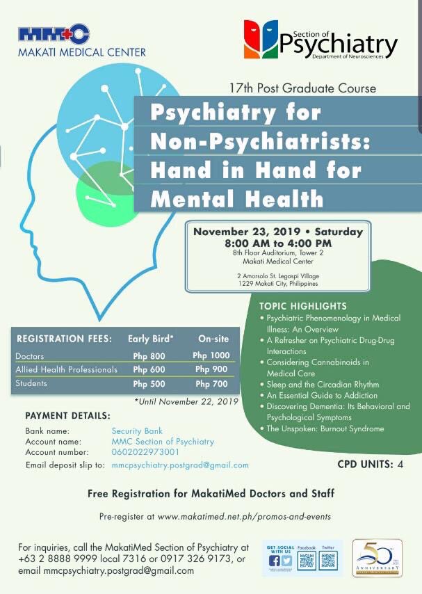 giasison's tweet image. Encouraging everyone to attend! See you! @IamMakatiMed #MoveForMH #mentalhealthph