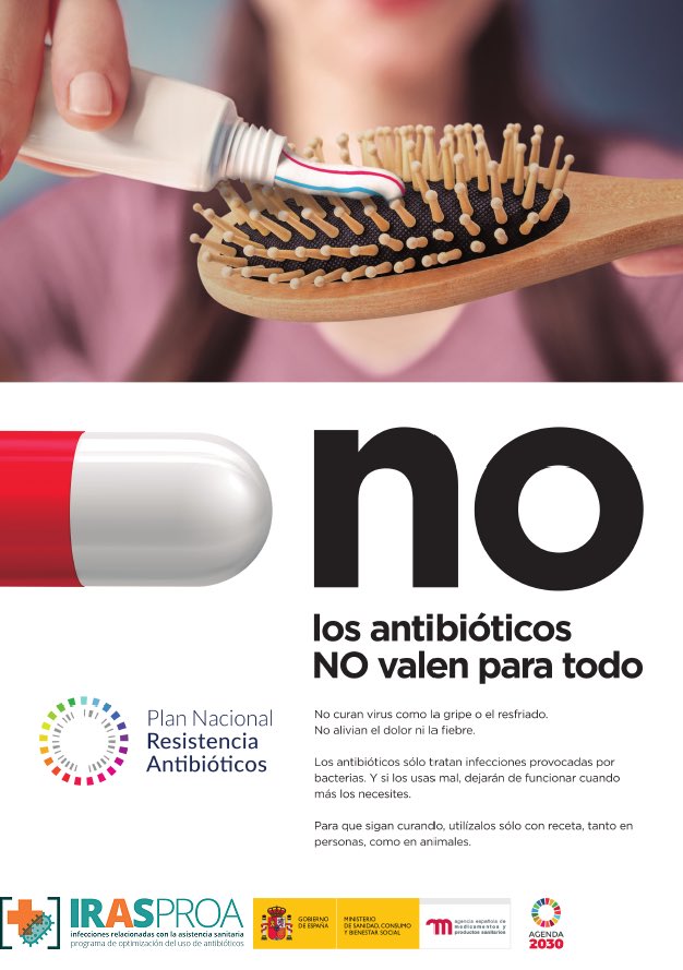El Departamento de Sanidad de <a href="/GobAragon/">Gobierno de Aragón</a> se suma al <a href="/PRANgob/">Plan Antibióticos</a> en el Día Europeo para el Uso Prudente de Antibióticos 2019 y a la Semana Mundial de Concienciación para el Uso de Antibióticos, auspiciada por la Organización Mundial de la Salud