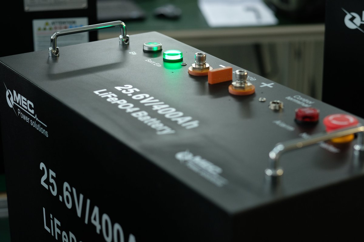 with all the details perfectly accomplished from outside to within, #MEC 24V/400Ah #LiFePO4 #batterypacks are ready to be shipped out
#powerelectronics #batterycharger #industrialcharger #lithiumcharger #lithiumbattery #rechargeable #batterysolutions #powersolutions