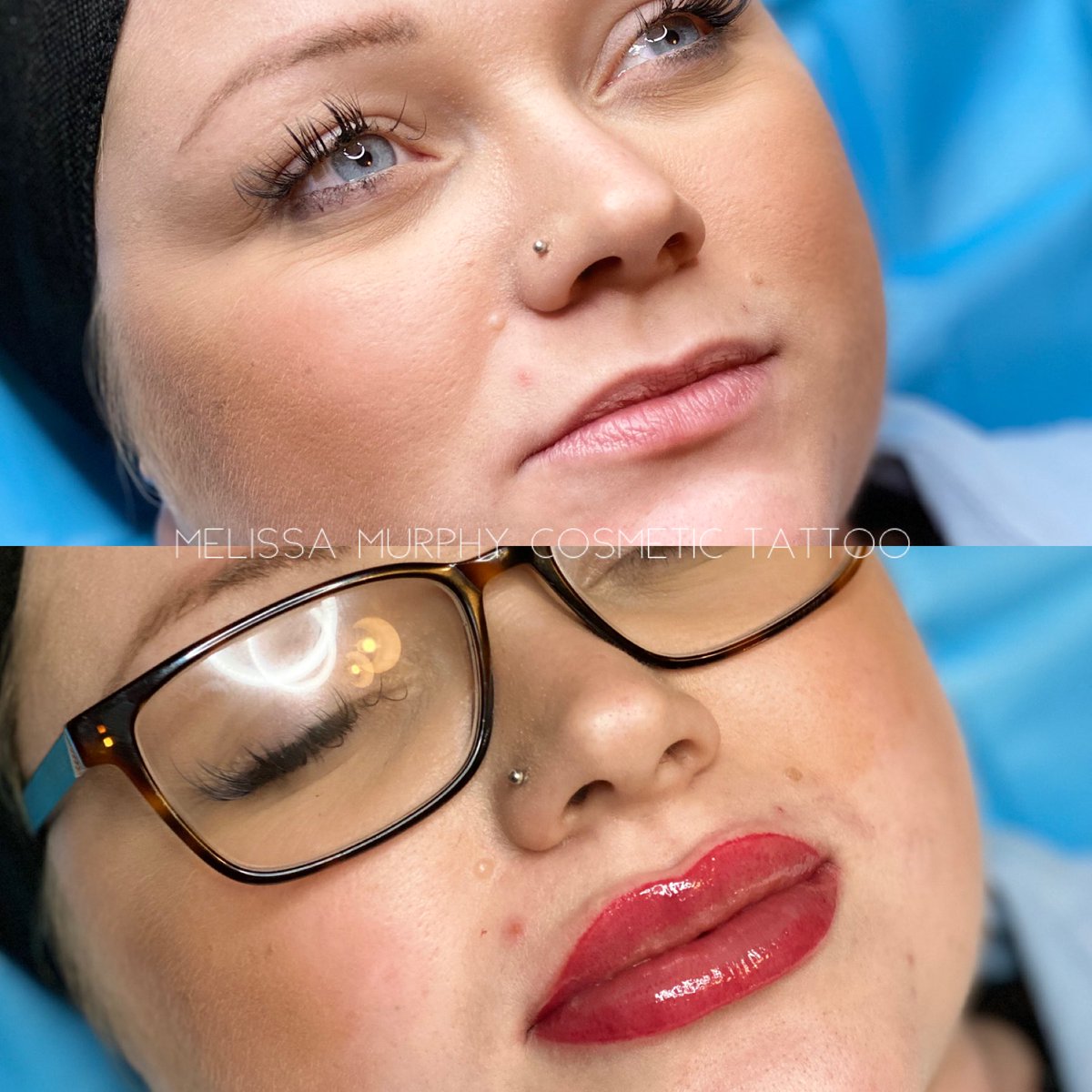 I loved transforming these lips for the beautiful Rebecca #tattoo #liptattoo
