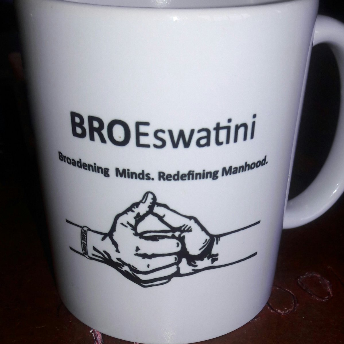 Having my coffee from my BRO ESwatini cup this morning  as we celebrate International Man's day today.
#IAmBRO
#RedefiningManhood..
Enjoy this day brothers!😍 You matter!!