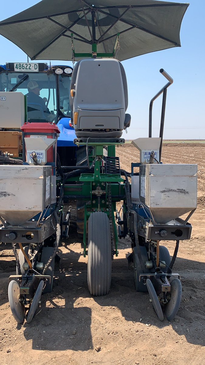 Going planting for the first time <a href="/HeidiAClements/">Heidi Clements</a> #CSIRO #cotton #ACRI <a href="/CSIRO/">CSIRO</a>