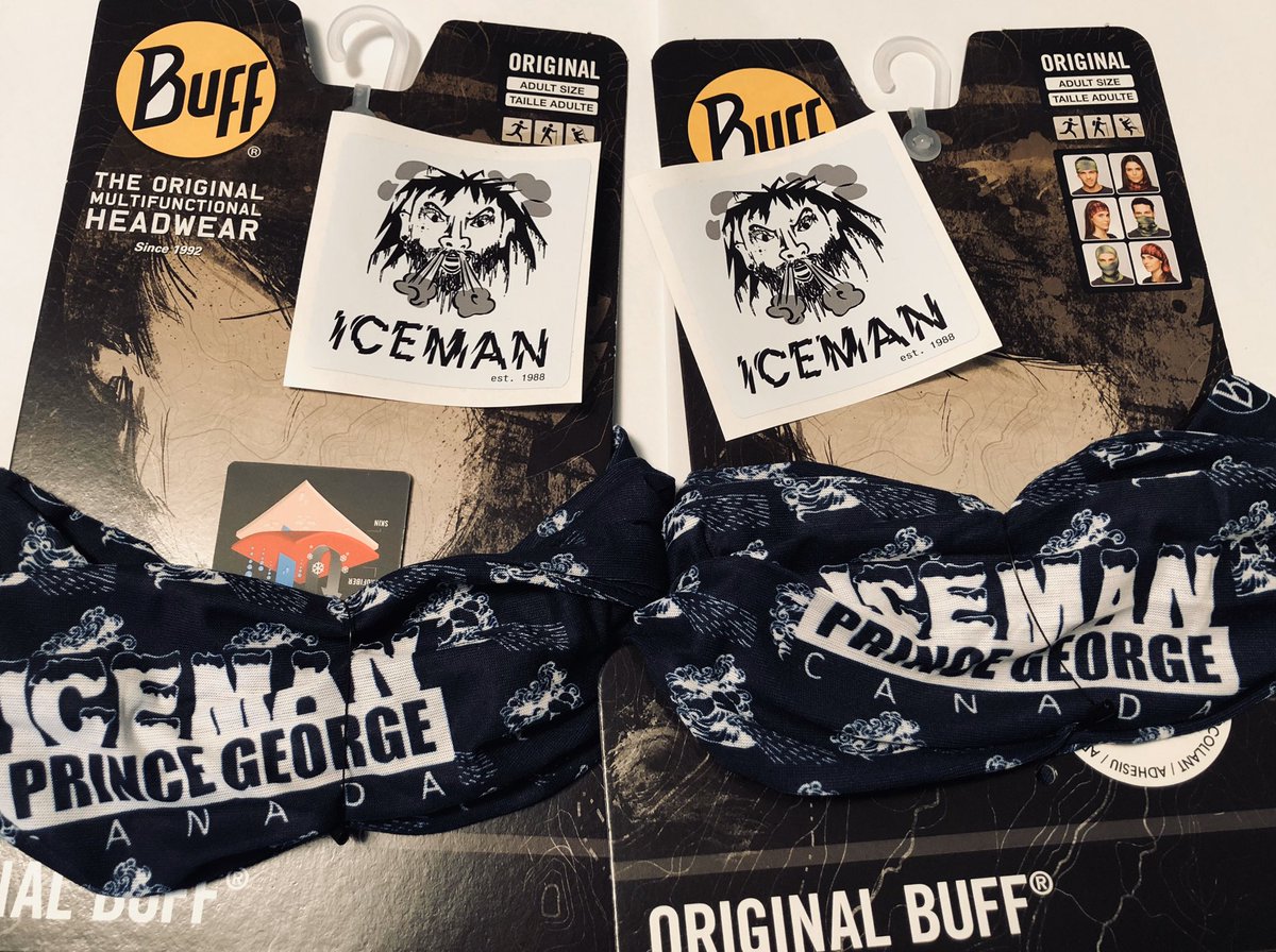 PGIceman2017's tweet photo. 💥GIVEAWAY ALERT💥

Want the chance to win a coveted Iceman Buff and Sticker for yourself AND a friend?!?! Then it’s time to CHALLENGE some friends to take part in the 2020 PG Iceman!! 
Head over to our Facebook page to enter! Contest closes Sunday Nov 24 @ 5pm https://t.co/HJoVsAkEO0