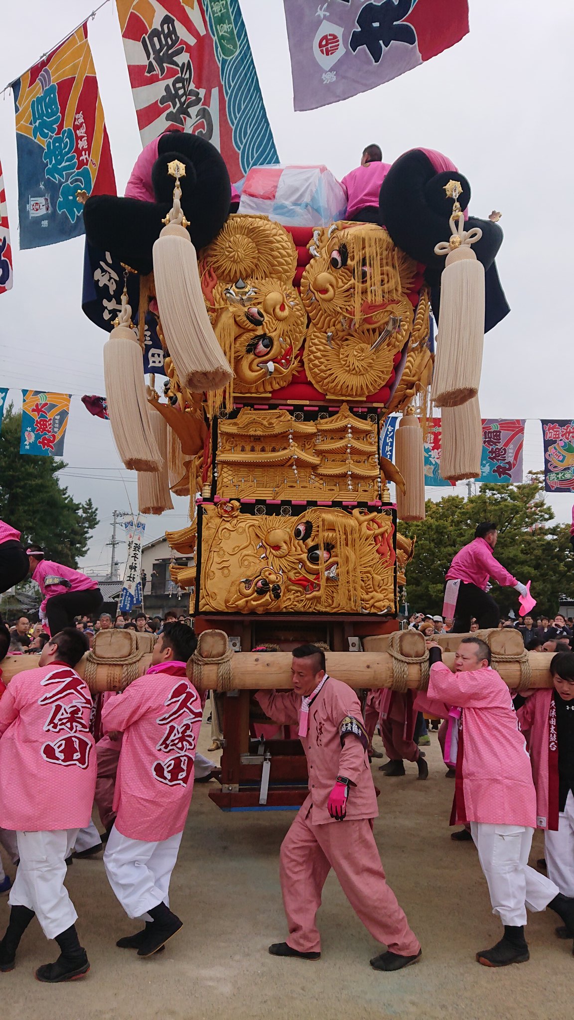 久保田太鼓台ミニチュア