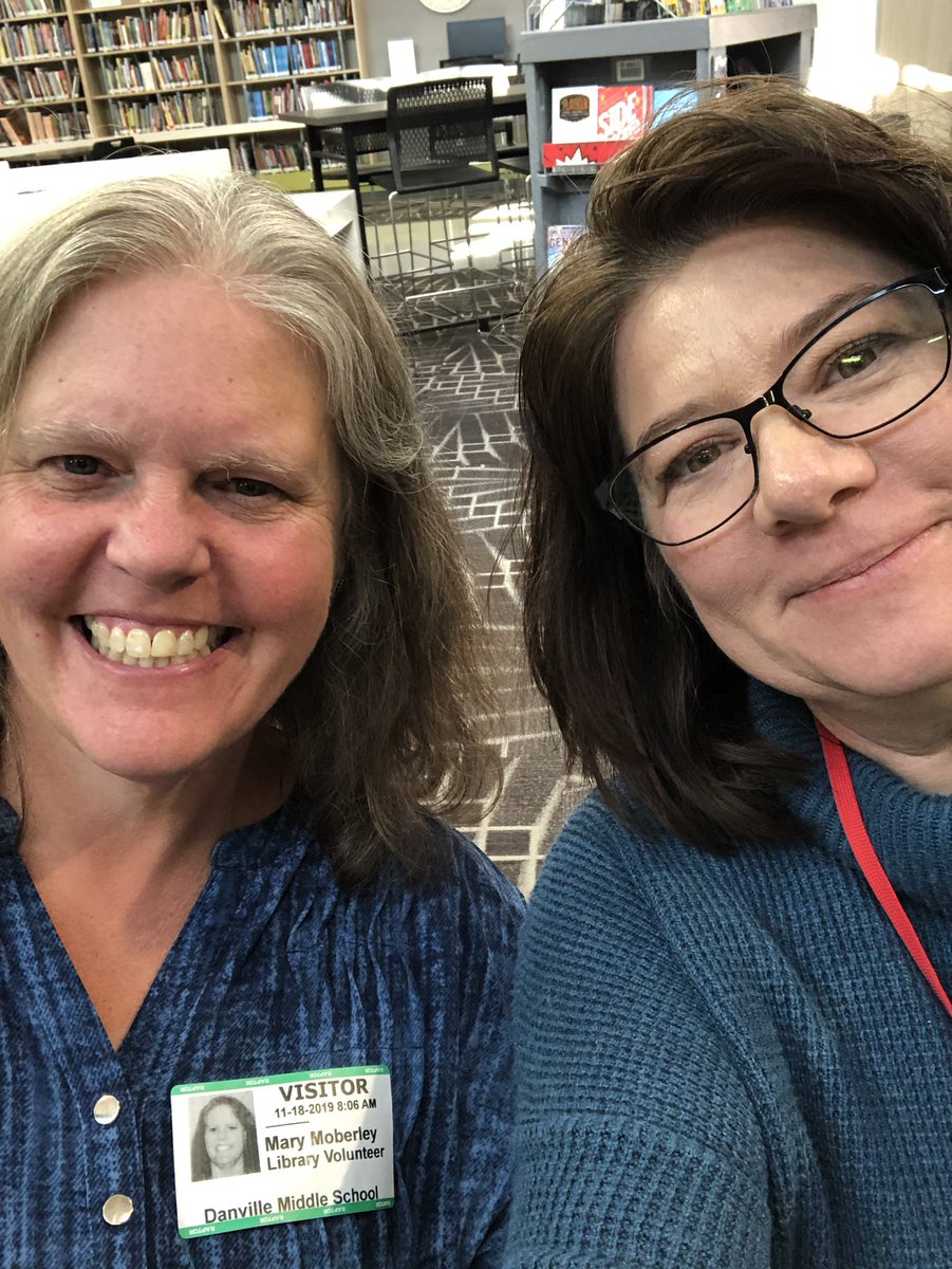 This amazing lady makes me smile. 10+ years of help and friendship #DanvilleGrateful @DanvilleMiddle