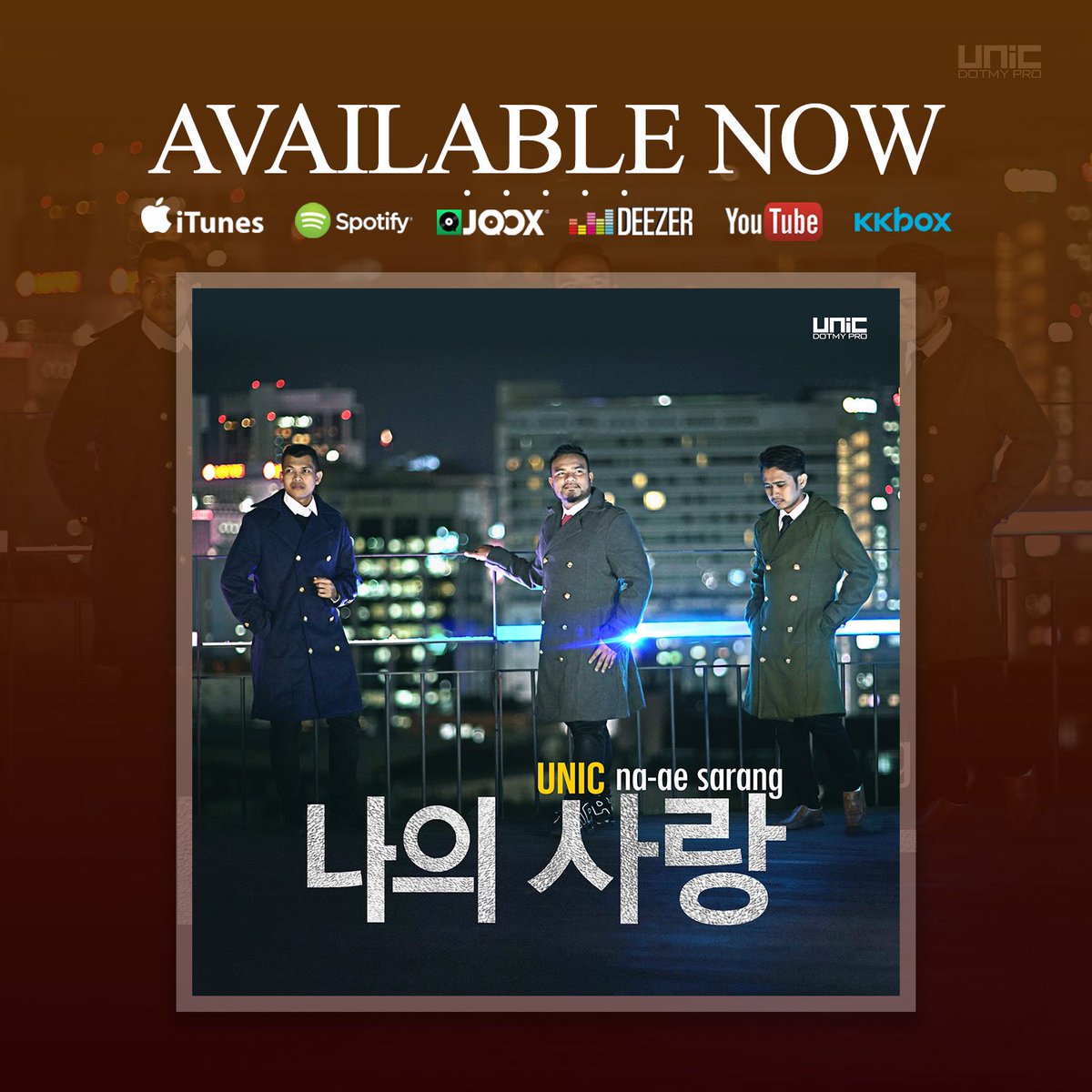 Available now in all digital platform. Thanks guys <a href="/familiunic/">UNIC Official Fans Club</a> <a href="/unicofficials/">UNIC</a> 
.

youtu.be/WvdbQeYbkTo
.
#naesarang #mahligaikasih2019 #mahligaikasih #unic