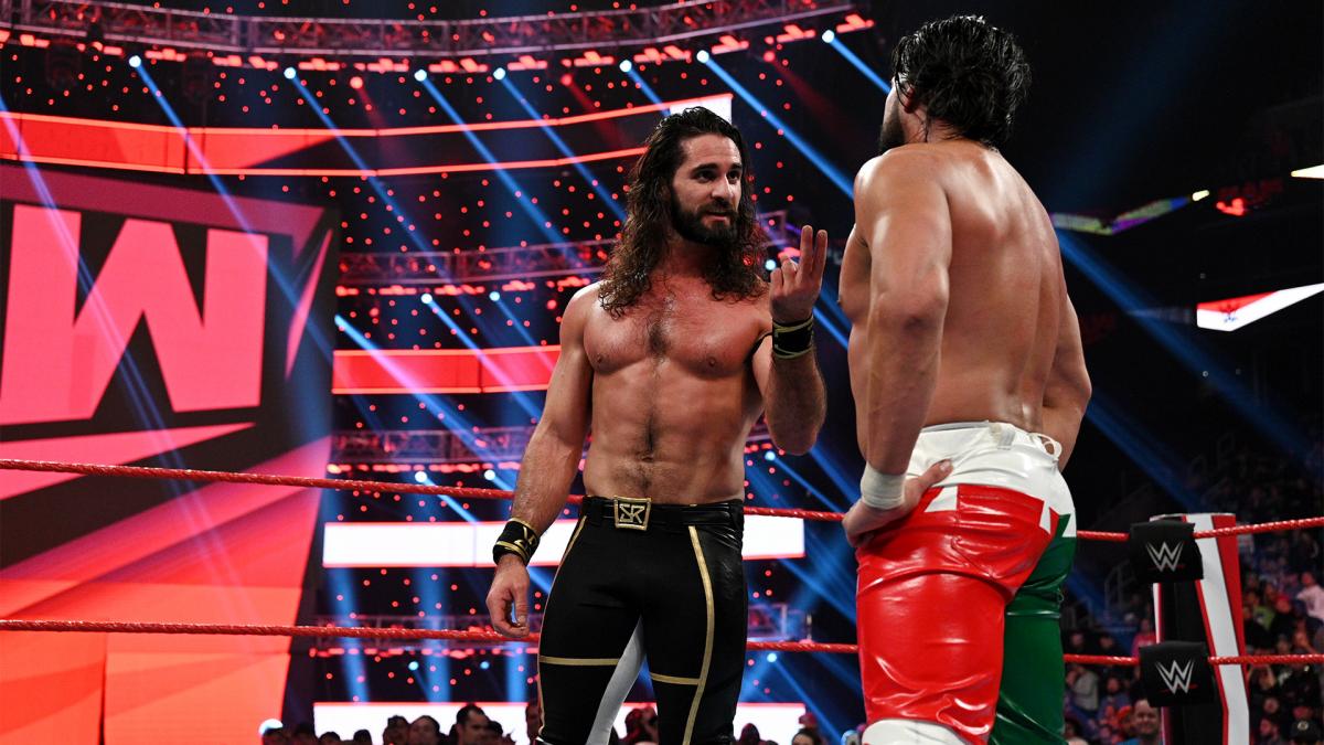 MoneShield's tweet photo. Monday Night Raw Digital's!
@WWERollins #TheBeastSlayer #RawBoston https://t.co/7xtMU4ubVt