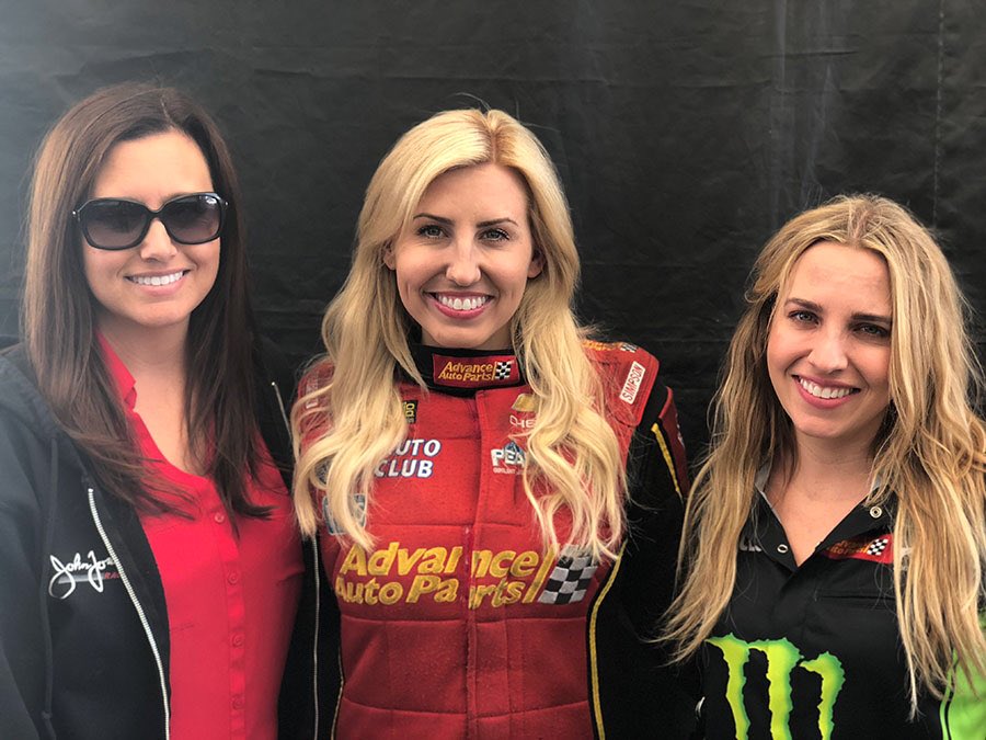 Did you know that sisters <a href="/ForceHood/">Ashley Force Hood</a> <a href="/BrittanyForce/">BrittanyForce</a> <a href="/courtneyforce/">Courtney Force</a> have all won the Road To The Future Award in their careers making them the only sisters to win the award. #NHRAAwards #InNhra