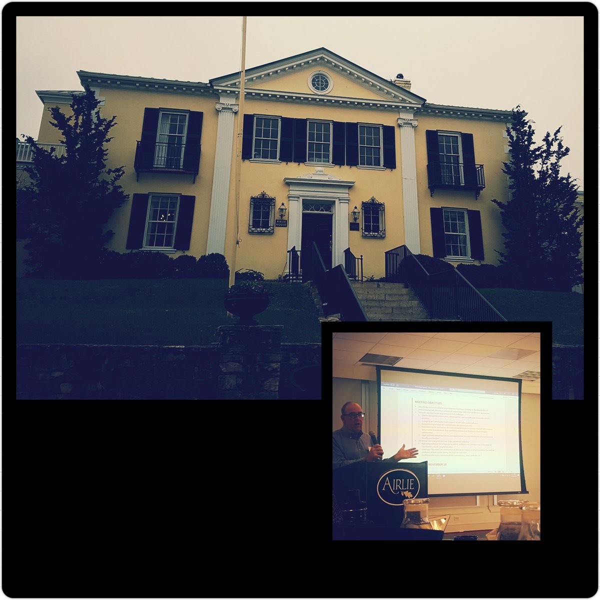 gwlawenviro's tweet photo. We have kicked off Part 2 of Re-imagining Environmental Law at #AirlieHouse! Academics, practitioners, experts have joined forces to solve big envt'l issues.
@ELIORG & @gwlaw w help from @MeridianInst have convened this conference to identify future steps in U.S. envt'l law! https://t.co/krP9szbRSG