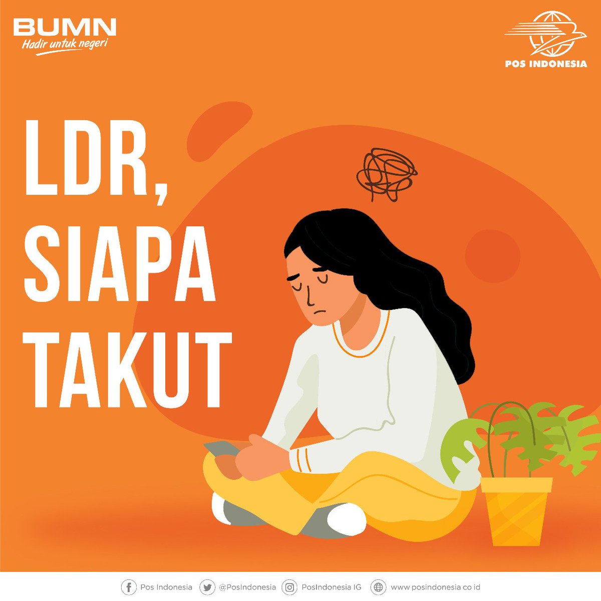 PosIndonesia's tweet photo. Ketika rindu terhalang jarak semua akan terasa rumit, namun yakinlah bahwa kita akan bersatu.
Dengan layanan pos kalian semua bisa mengirim paket untuk yg terkasih tanpa perlu bingung karena jauh di pedalaman atau luar negeri.
#POSinaja #POSuntukNegeri #bumnhadiruntuknegeri https://t.co/O5rZhGNUVi
