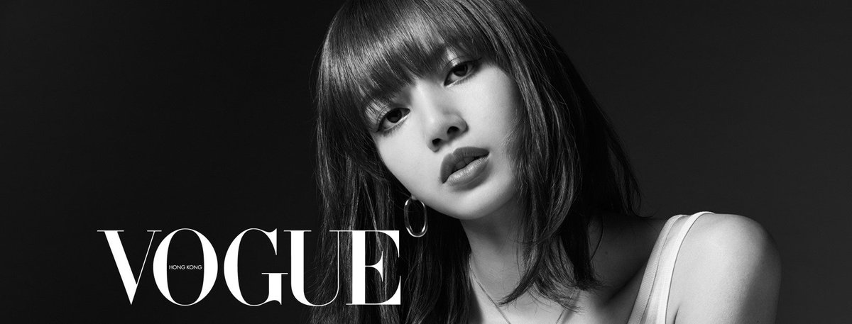 191119 Lisa on the cover of Vogue Hong Kong Dec Issue : r/BlackPink